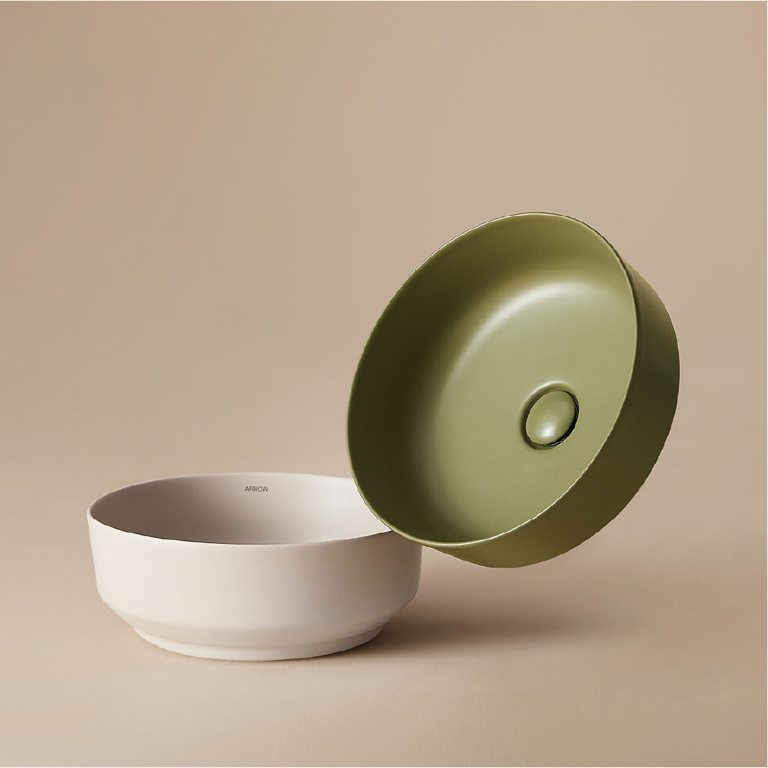 Chậu rửa lavabo đặt bàn Arrow AHP41025B