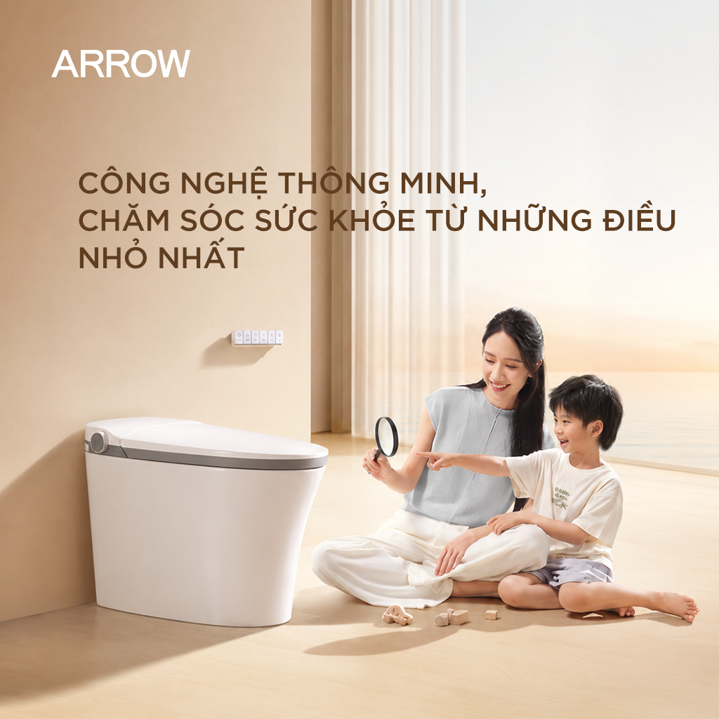 Bồn cầu thông minh AKE1162M
