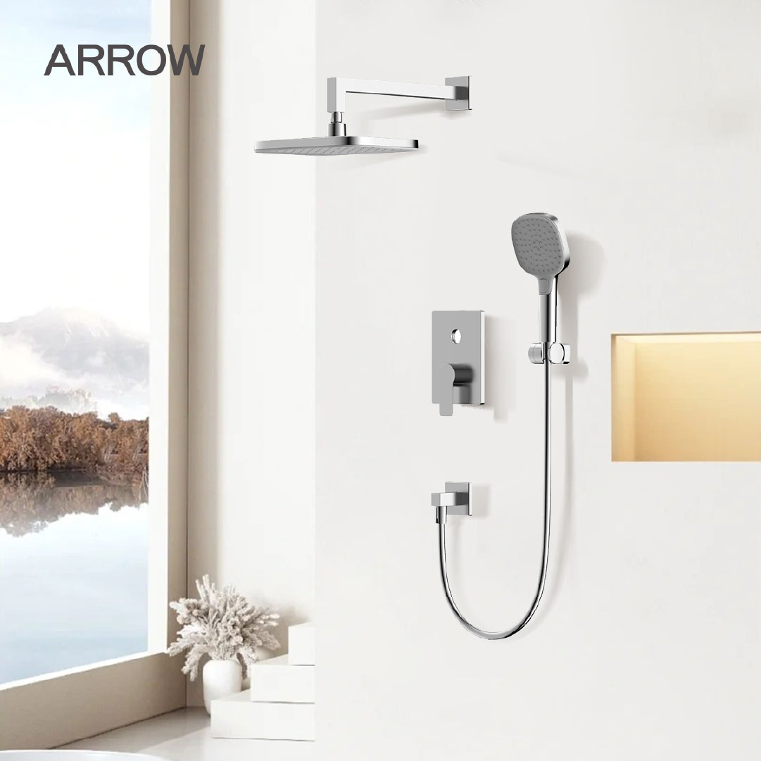 Vòi sen âm tường nóng lạnh Arrow ARQ1201U1CP-1