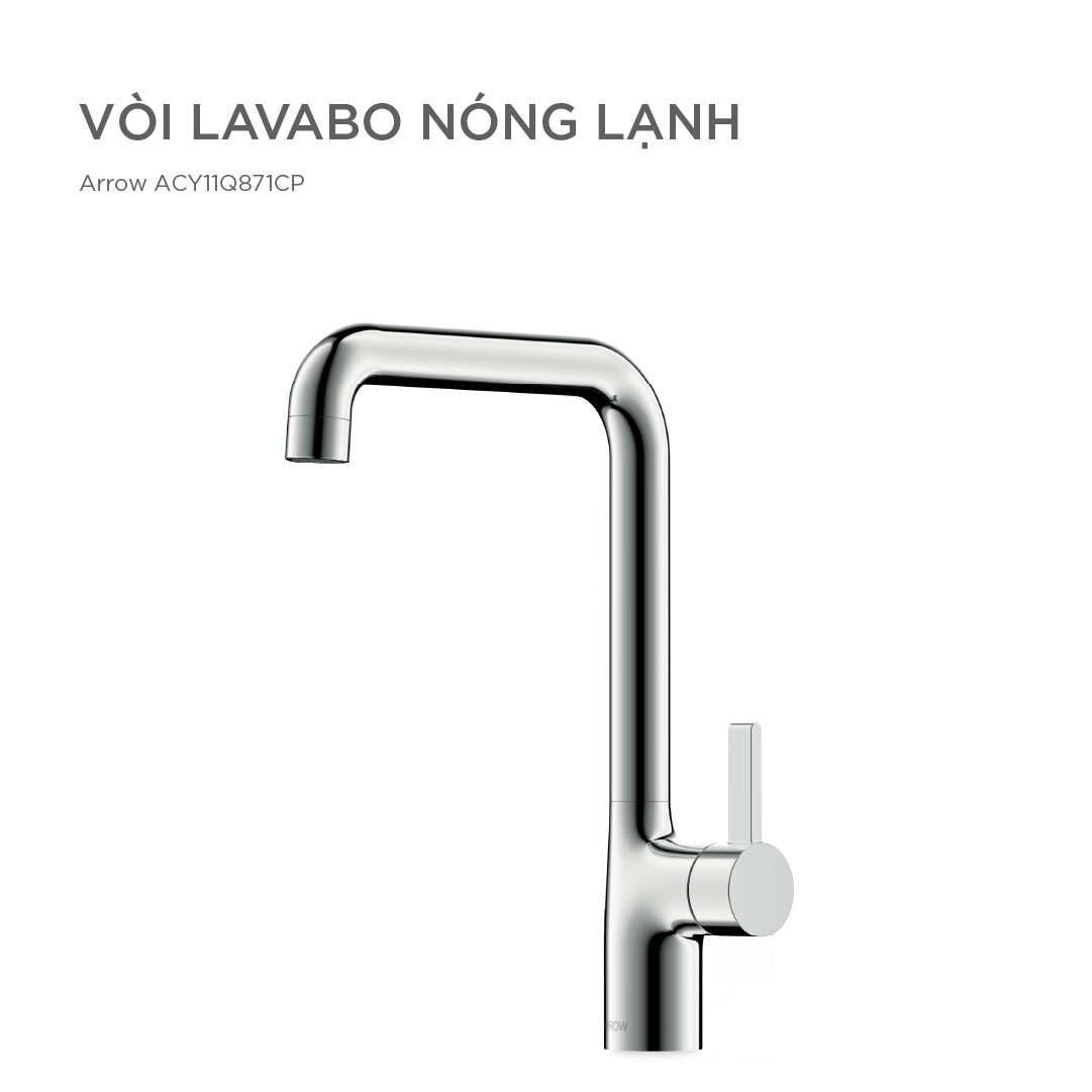 Vòi bếp nóng lạnh Arrow ACY11Q871CP