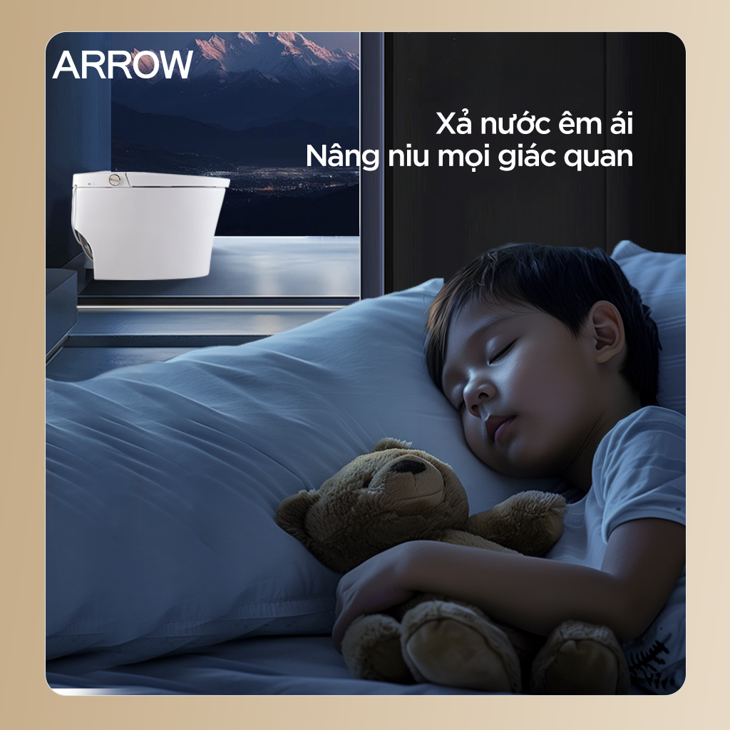 Bồn cầu thông minh Arrow AKE1134M