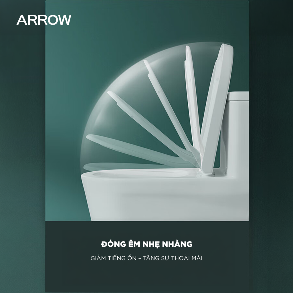 Bồn cầu một khối Arrow AB11009/PG003-ZPA/TW01-300