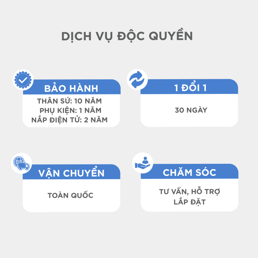 Bồn cầu thông minh Arrow AKB1101-UM