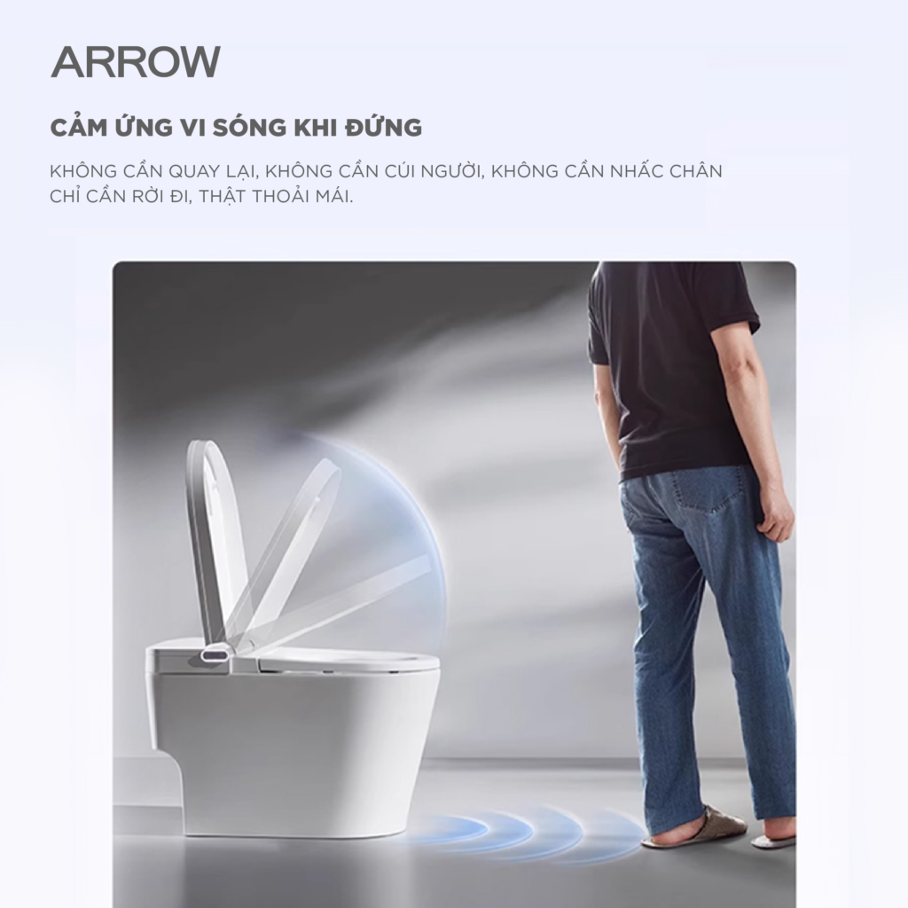 Bồn cầu thông minh Arrow AKB1106M