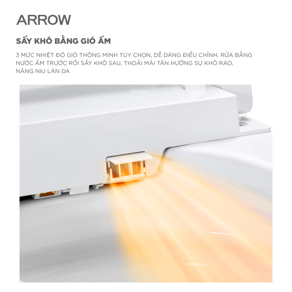 Bồn cầu thông minh Arrow AKB1101-UM