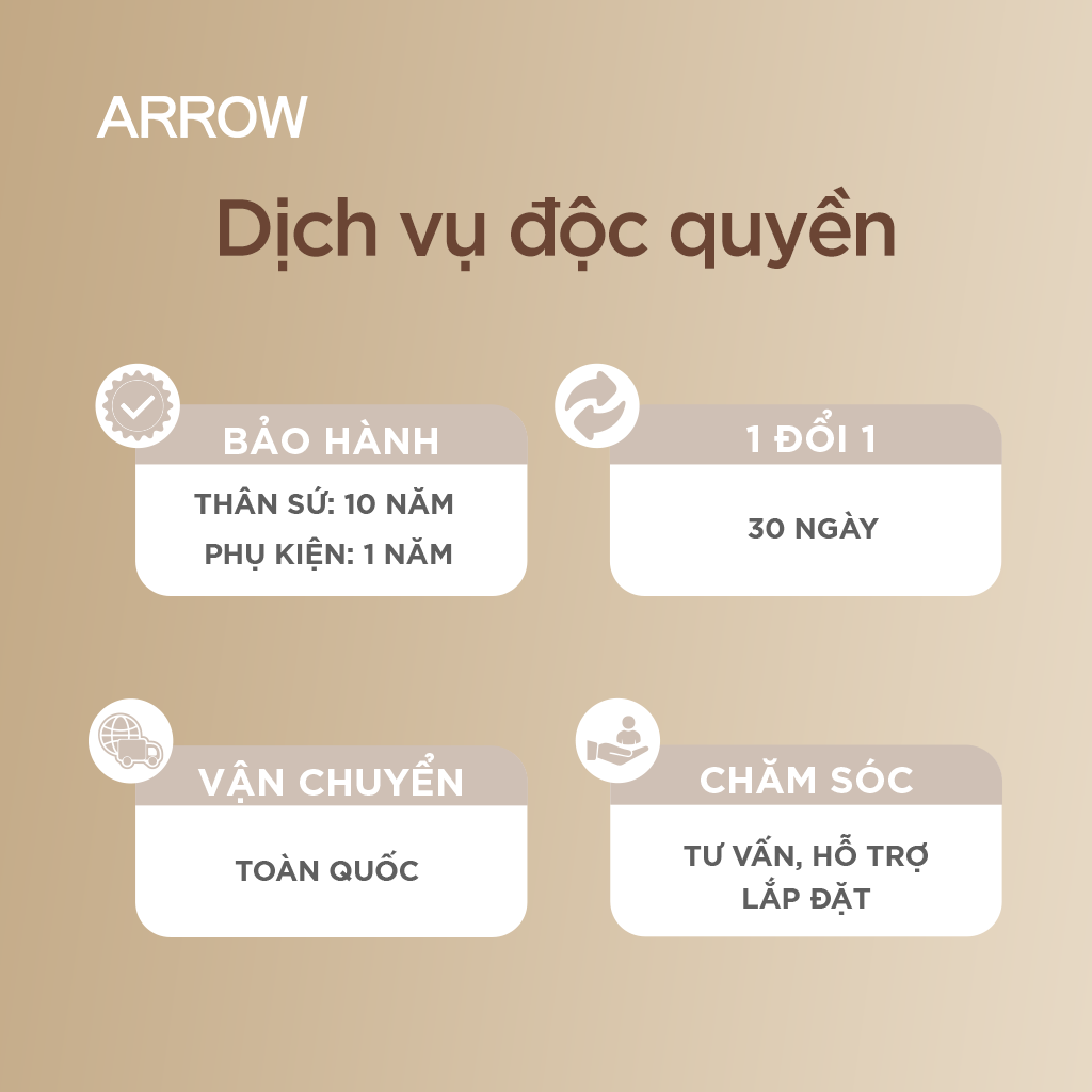 Bồn cầu thông minh treo tường Arrow AKB2130DG-2H/AKB2130H